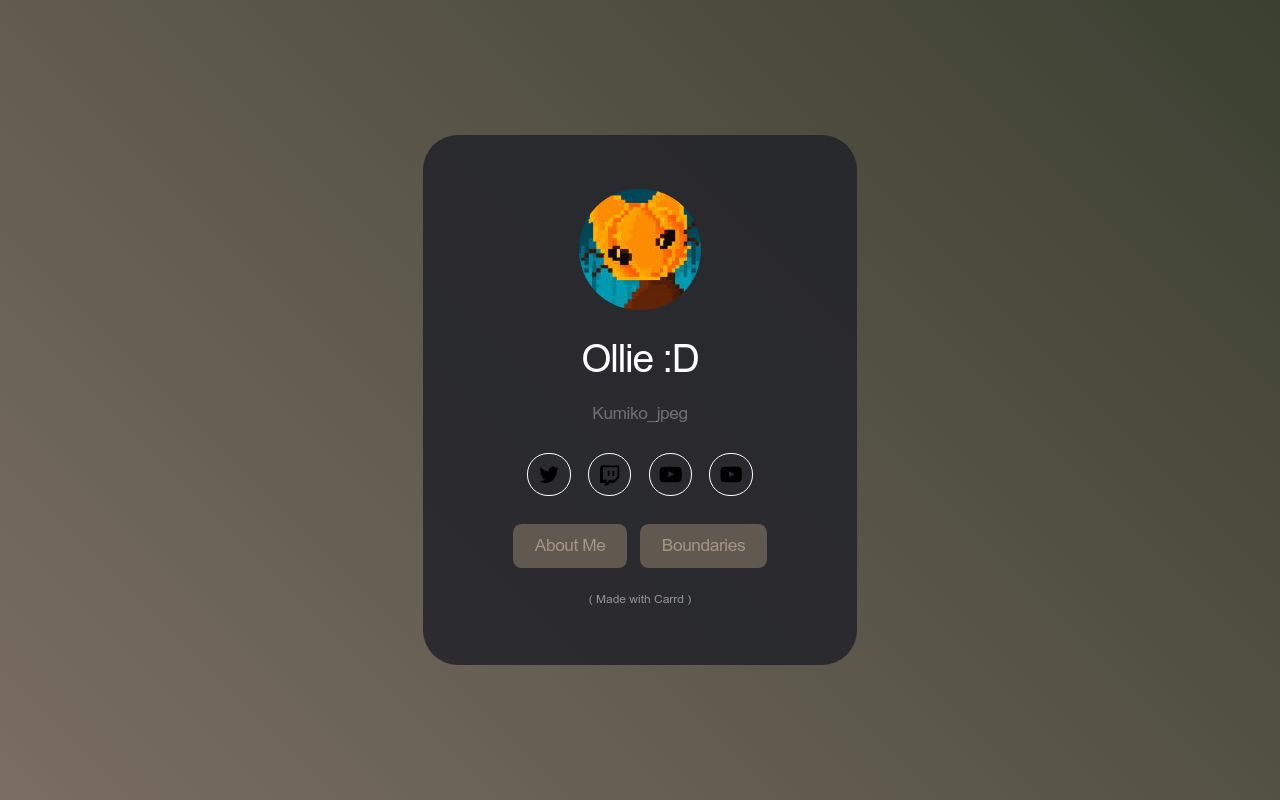 Ollie card
